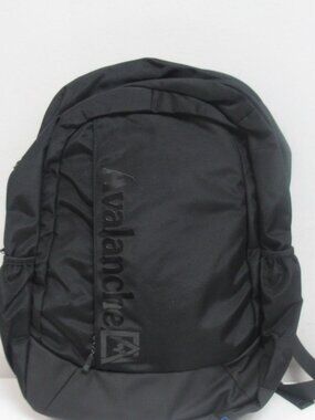 NWT Avalanche Outdoor Supply Company Black Canvas Riley Backpack